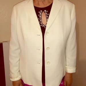 Kasper White Blazer